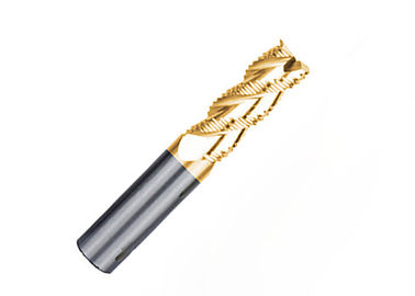 HRC55° Corrugated Solid Carbide Roughing Tungsten Carbide Material Cnc Roughing End Mill Ripple Milling Cutter