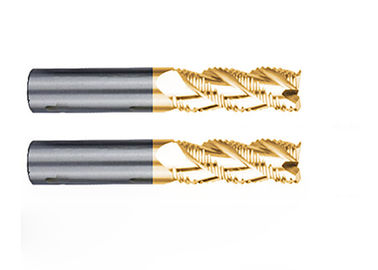 HRC55° Corrugated Solid Carbide Roughing Tungsten Carbide Material Cnc Roughing End Mill Ripple Milling Cutter
