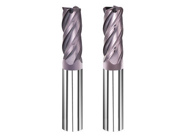 Swiss TiAlN Nano Coating Carbide End Mill Cutter For Enhanced Performance